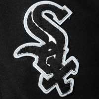 Vestes de nom d'équipe personnalisées | Personnaliser la veste Letterman | Chicago Pro Standard Varsity Logo Full-Zip Jacket