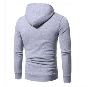 Dernier modèle Design de sweats à capuche à manches longues avec impression par sublimation et logo brodé pour hommes, sweats à capuche en coton personnalisés basiques - Product Image 4
