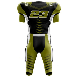 Uniforme de Fútbol Americano de Secado Rápido, Transpirable, Talla Grande, Corte Ajustado, 100% Poliéster, Ropa Deportiva Personalizable - Product Image 3