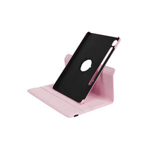 Étui rotatif Netzy pour Galaxy Tab S9 rose foncé, coque de protection en PC et silicone compatible avec iPhone - Product Image 2