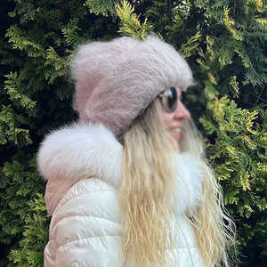 Prix de gros Logo personnalisé Mohair Bonnets Chapeaux Coton Fait Hommes Mohair Bonnets Chapeaux Respirant Mohair Bonnets Chapeaux - Product Image 2