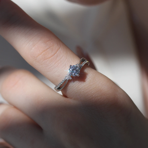 925 Sterling Silver 1.2CT VVS1 Original Moissanite Engagement & Wedding <b>Ring</b> Dainty Bridal Promise <b>Ring</b> for Party Fine Jewelry - Product Image 6