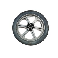 Kit de roues pour débroussailleuse à deux roues compatible KM0412107 Réf 919325, cylindrée 52cc, en acier, nylon et métal, essence/pétrole