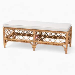 Vente en gros Banc de décoration d'intérieur en rotin osier vintage au design minimaliste fabriqué au Vietnam - Product Image 1