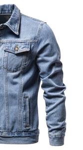 La mejor chaqueta vaquera para hombre Tendencias Vintage desgastada Versatilidad elegante y duradera Dominando el aspecto Chaquetas vaqueras para hombre - Product Image 2