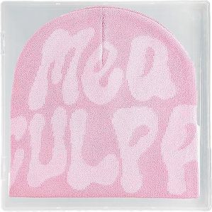 Gorros Unisex MEA Culpa con Diseño de Frutas/Personajes/Puntos/Lazos, Personalizables, 100% Acrílico, Tejido de Alta Calidad, para Todas las Temporadas - Product Image 1