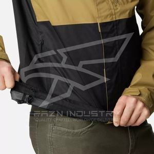 Chaquetas cortavientos de moda para hombre, impermeables y resistentes al viento, de lona suave, para lluvia, chaquetas para hombre al aire libre - Product Image 4
