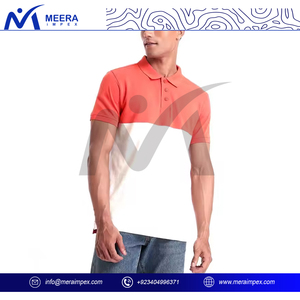Polo pour hommes avec logo personnalisé T-shirt à manches courtes en coton respirant à séchage rapide pour l'uniforme professionnel de golf et les sports de plein air - Product Image 2