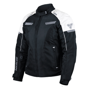 Veste de moto en tissu de haute qualité unisexe, homologuée CE, imperméable, avec protections amovibles, aérations, grandes tailles - Product Image 1