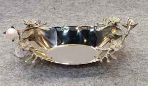 Vantage-Plato moderno de lujo para Tartas, exclusivo de acero inoxidable y resina para decoración del hogar y uso en la cocina - Product Image 6