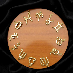 Encantos del zodiaco cósmico de Libra, joyería de Astrología de Plata de Ley 925, joyería espiritual hecha a mano, proveedores a granel - Product Image 4