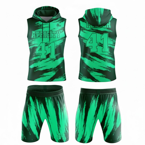 Ensemble de maillots de football 7v7 personnalisés | Impression par sublimation de logo personnalisé | Tissu extensible respirant | Vêtements d'équipe OEM/ODM - Product Image 1