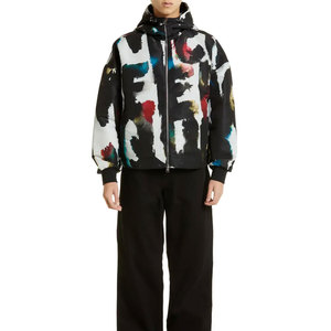 Veste coupe-vent à capuche imperméable légère pour hommes Design respirant pour la randonnée en plein air Saison d'hiver-Vente en gros - Product Image 2