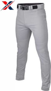 Pantalones para correr de poliéster y algodón personalizados a prueba de viento, transpirables, de secado rápido, protección UV, lona recta ecológica personalizada - Product Image 3