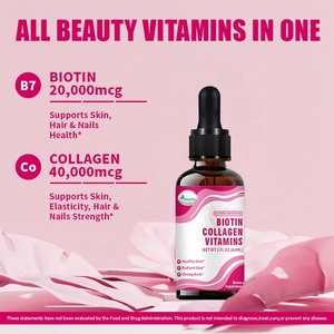 OEM/ODM Biotina Liquida e Collagene 60.000 <span class=keywords><strong>Mcg</strong></span> - Vitamine per il Supporto della Crescita dei Capelli - Gocce Extra Forti per Donne e Uomini - Product Image 3