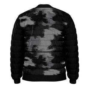 แจ็กเก็ตปลาปักเป้าสำหรับผู้ชายเสื้อแจ็คเก็ตฤดูหนาวพิมพ์ลายแบบฟองสำหรับผู้ชายมีกระเป๋าออกแบบโลโก้ได้ตามต้องการ - Product Image 4