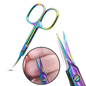 Tijeras para Cutículas de Acero Inoxidable con Diseño de Punta de Flecha, Hechas a Mano, Profesionales, de Marca Privada, con Agarre Cómodo - Product Image 4