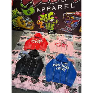 Sudaderas con cremallera desgastada hechas a medida para hombres, ropa de calle transpirable de secado rápido, sudaderas con cremallera estampadas para hombres - Product Image 6