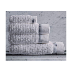 Custom White Bath Towels Manufacturer 100% Soft Cotton Thick Absorbent Quick Dry Hotel Bathroom Towels Wholesale 2026 - Product Image 6