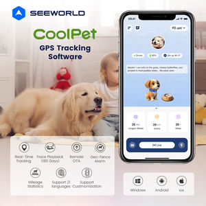 جهاز تعقب جديد لصحة الحيوانات الأليفة P5 <span class=keywords><strong>GPS</strong></span> & Beidou مع شبكة <span class=keywords><strong>4G</strong></span> IP67 ضد الماء للقطط والكلاب - Product Image 6