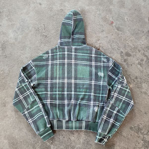 Wholesale Custom Cotton Streetwear Men <b>Hoody</b> Heavy weight <b>Vintage</b> Distressed <b>Zip</b> <b>up</b> Acid Wash Unisex Comfortable Men's <b>Hoodies</b> - Product Image 6