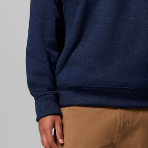 Sweat-shirt décontracté de haute qualité pour hommes avec col montant et boutons, logo personnalisé, matière douce, prix avantageux pour les acheteurs en gros - Product Image 3