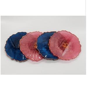 Support à gâteau en résine Love MODEL, fait main, taille personnalisée, pour plateau de service de desserts, moule avec sous-verre et couteau - Product Image 2