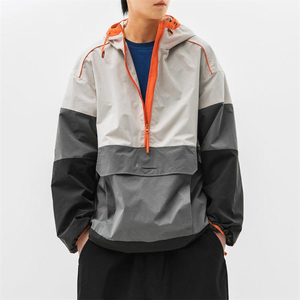 2025 nueva chaqueta cortavientos profesional Unisex Fitness ropa deportiva Material de poliéster ligero con impresión de logotipo personalizado - Product Image 3