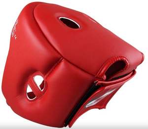 Casque de boxe de sécurité personnalisé Twins, cuir, Muay Thai, MMA, sparring, avec double visière, évents d'air, jusqu'à 7 protections pour la tête et le menton - Product Image 5