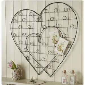 Porte-cartes en fil de fer vintage pour grossistes, finition noire écologique, idéal pour la décoration de table festive de Noël et des fêtes à la maison - Product Image 1