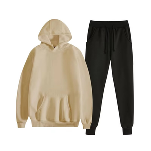 Sudadera con Capucha Bordada de Alta Calidad, Estilo Urbano, Holgada, para Hombre, Sudadera de Algodón Estampada, Personalizada - Product Image 3