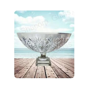 Attractive Design Fancy Wedding Favors Glass Crystal Decoration <b>Small</b> <b>Candle</b> Holder Glass Bowl - Product Image 6