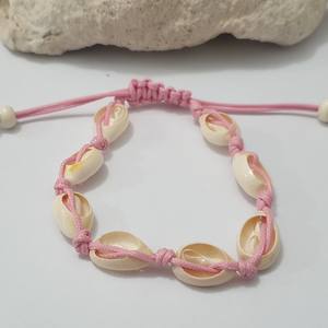 Bracelet design élégant et unique fait avec des coquillages océaniques femme accessoires de mode bracelets main - Product Image 2