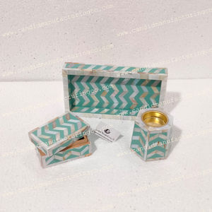 MUBKHAR DE MADRE DE PERLA INLAY BAKHOOR MUBKHAR MADKHAN TRADICIONAL RAMADAN EID REGALOS EN EAU - Product Image 4