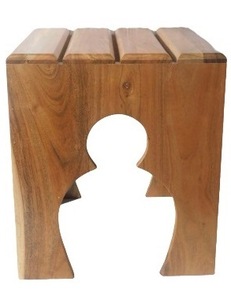 Mesa cuadrada de madera de alta calidad moderna con acabado de madera marrón mesa cuadrada de madera para muebles para el hogar - Product Image 3