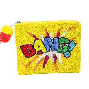 Monedero de Cuentas Hecho a Mano en India, Colorido y Hermoso, con Cremallera, Mini Cartera para Mujer a Precio de Mayoreo - Product Image 2