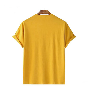 Camisetas de Hombre Lisas de Algodón 100% de Alta Calidad, Tejidas y Ecológicas, Venta al por Mayor 2023 - Product Image 2