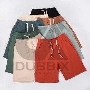 Pantalones cortos casuales de verano de talla grande para hombre, pantalones cortos de algodón pesado con logotipo personalizado para hombre, pantalones cortos de moda para mujer - Product Image 6