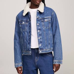 Nouvelle mode bon marché prix femmes jeans vestes vente directe d'usine meilleur prix femmes denim vestes à vendre fabriqué au Pakistan - Product Image 6