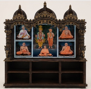 Gorgeous Pooja <b>Mandir</b> Designs Customized Buy Hand Made Wood Crafts Indian Hindu Puja Shrine Wooden Pooja <b>Mandir</b> Temple Design - Product Image 6
