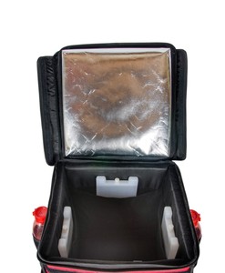 Sac à dos rouge isolé étanche 100% vente en gros sac de livraison de nourriture du fabricant mondial pour boîtes de queue de moto - Product Image 2