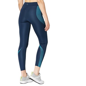 2023 vente en gros pas cher prix femmes Leggings sans couture conception personnalisée pantalon de Yoga maigre élégant couleur unie imprimé Legging - Product Image 2