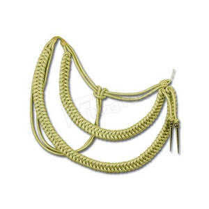 Aiguillette de Lujo Trenzada con Hilo de Alambre de la Mejor Calidad, Cordón Decorativo para Hombro Único, Hecho a Medida, Acabado Encerado, Venta al por Mayor - Product Image 4