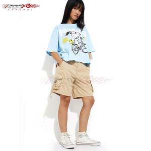 Short Cargo d'été pour femmes avec design ample et disposition pratique des poches Short Cargo pour femmes - Product Image 4