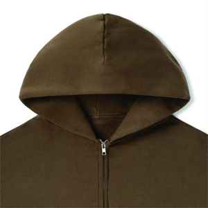 Latest Fashion 2024 Man <b>Zip</b> <b>up</b> Winter Sweatshirt Oversized Heavyweight Hoodies Cotton Fleece Zipper Hoodie for Men's - Product Image 3