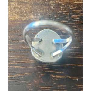 Kingman <b>Turquoise</b> Sterling Silver <b>Ring</b> Size 5.75-Navajo Handmade Fine Jewelry - Product Image 5