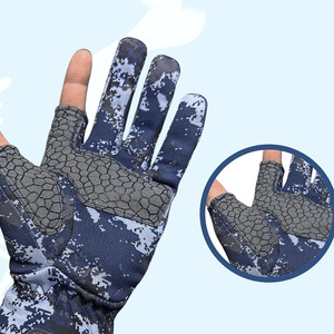 Guantes de pesca a la venta Guantes sublimados personalizados Guantes deportivos al aire libre resistentes a los arañazos Venta al por mayor Pakistán - Product Image 4