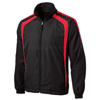 Pull-over de sport décontracté coupe-vent en nylon Veste coupe-vent de couleur unie Sweat à capuche imperméable avec cordon de serrage Demi-fermeture éclair