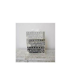 New Design Bone Inlay Tissue <b>Box</b> Customized Color Polished Handmade Decorative Item Bone Inlay Tissue <b>Box</b> for Sale - Product Image 2