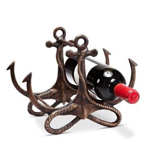 Porta Botellas de Vino con Cabeza de Ciervo, Fundición a Mano en Aluminio Niquelado, Exhibición para una Sola Botella, Decoración para Mesa de Comedor - Product Image 4